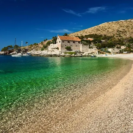 In Hvar With Balcony, Air Conditioning, Wifi, Dishwasher 5028-2 Apartament Stari Grad (Hvar)